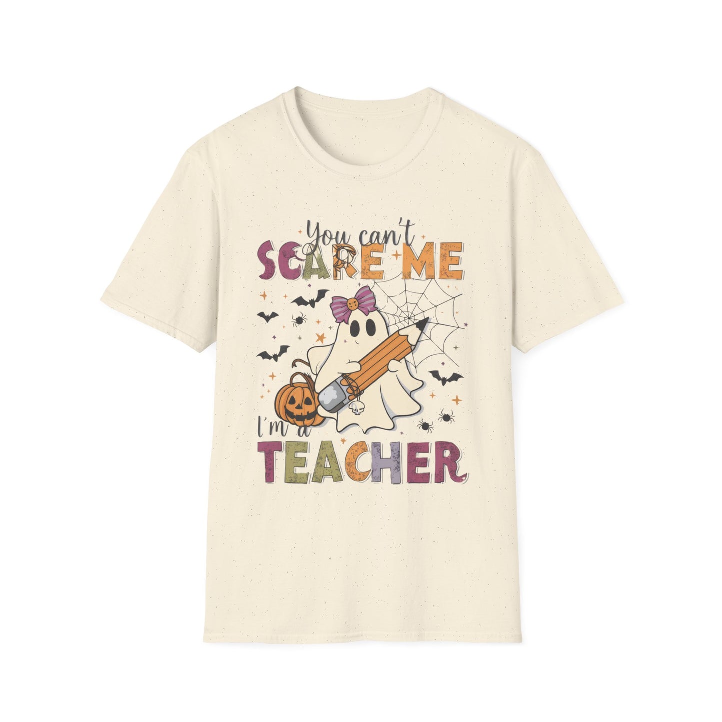 You Can't Scare Me I'm a Teacher T-Shirt — Cute Halloween Teacher Tee