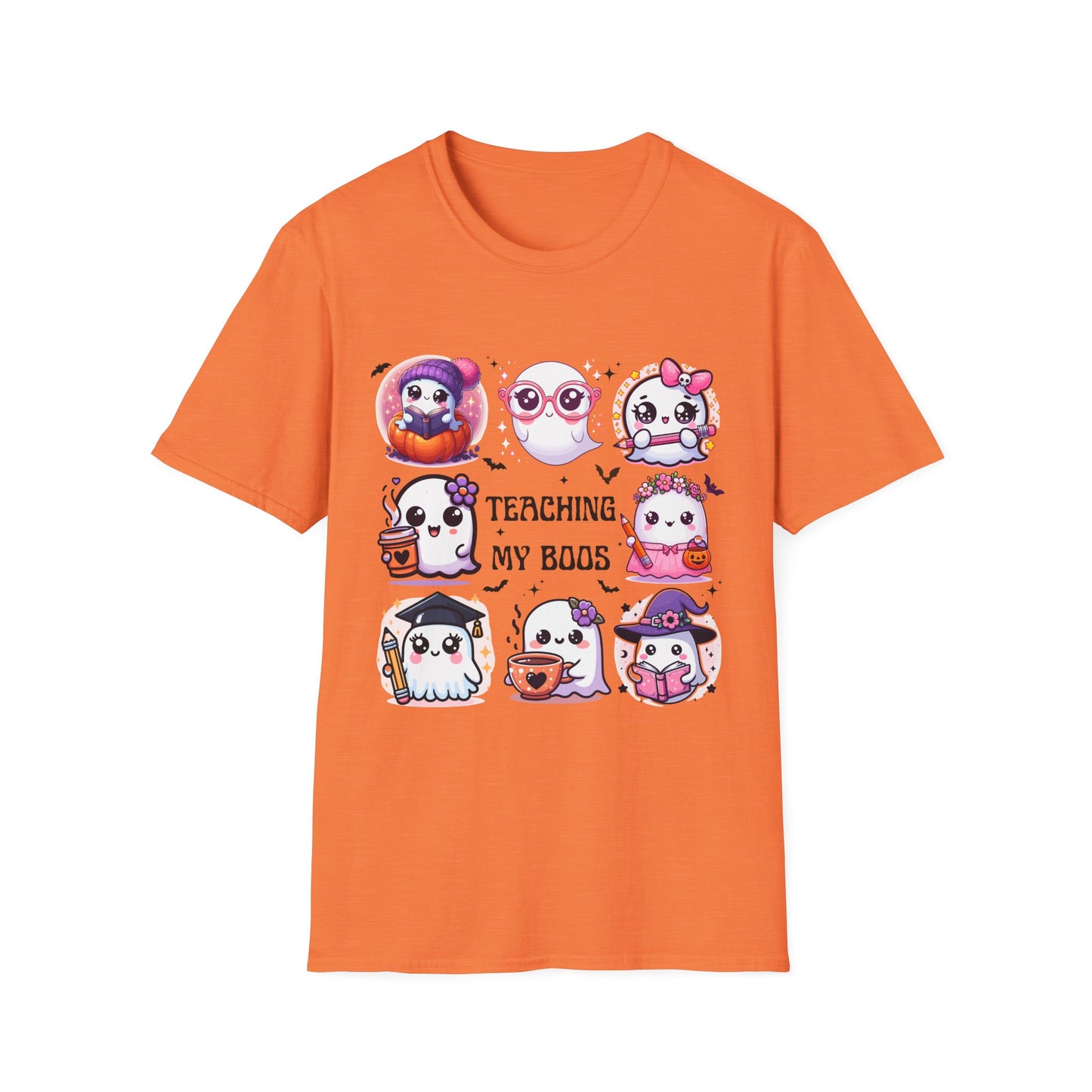 Cute Halloween Ghosts Teaching T-Shirt | Teacher Boo Classroom
