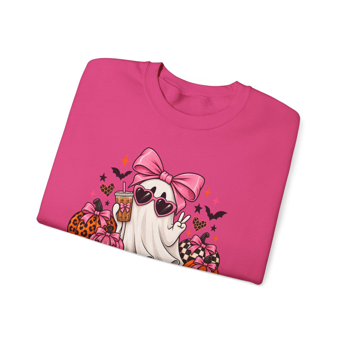 Spooky But Expensive Halloween Sweatshirt | Cute Ghost & Bow Crewneck | Girly Spooky Season Sweatshirt | Halloween Gift