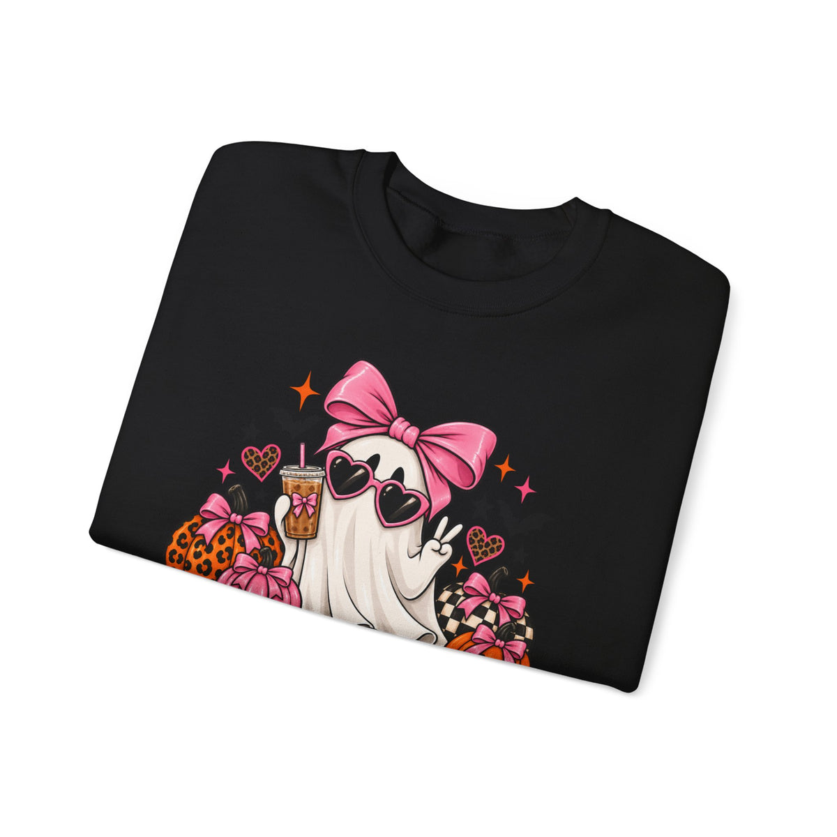 Spooky But Expensive Halloween Sweatshirt | Cute Ghost & Bow Crewneck | Girly Spooky Season Sweatshirt | Halloween Gift