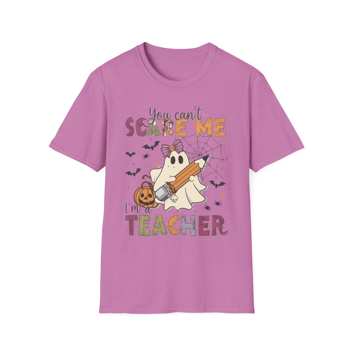 You Can't Scare Me I'm a Teacher T-Shirt — Cute Halloween Teacher Tee