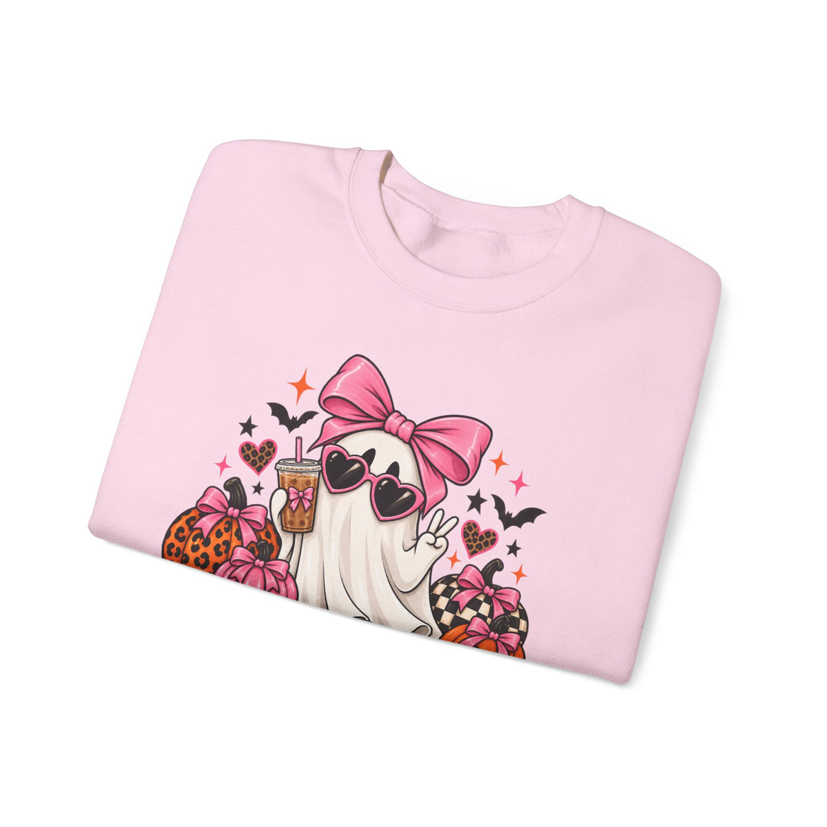 Spooky But Expensive Halloween Sweatshirt | Cute Ghost & Bow Crewneck | Girly Spooky Season Sweatshirt | Halloween Gift