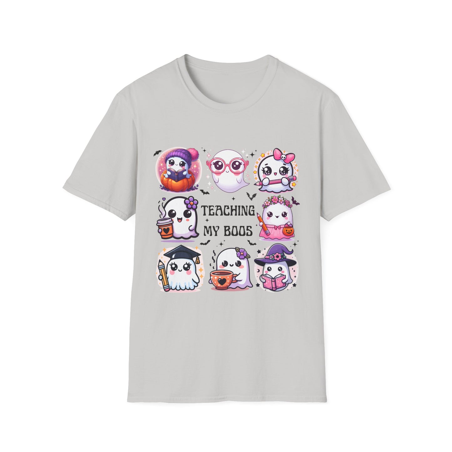 Cute Halloween Ghosts Teaching T-Shirt | Teacher Boo Classroom