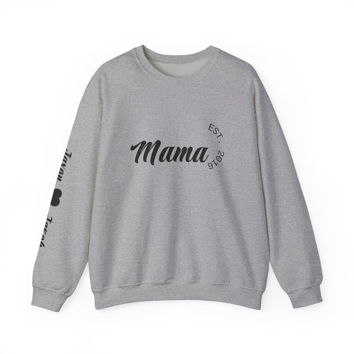 Personalized Mama Sweatshirt | Custom Established Year + Kids' Names