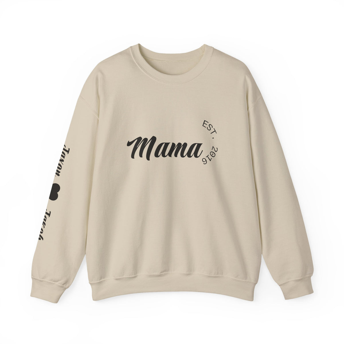 Personalized Mama Sweatshirt | Custom Established Year + Kids' Names