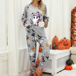 Spooky Ghost Halloween Pajama Set