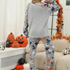 Spooky Ghost Halloween Pajama Set