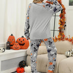 Spooky Ghost Halloween Pajama Set