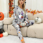 Spooky Ghost Halloween Pajama Set