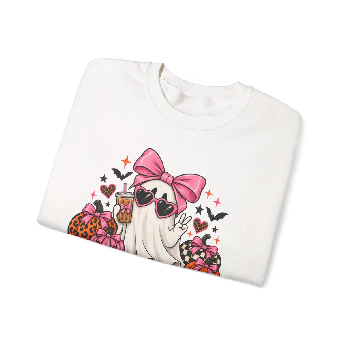 Spooky But Expensive Halloween Sweatshirt | Cute Ghost & Bow Crewneck | Girly Spooky Season Sweatshirt | Halloween Gift