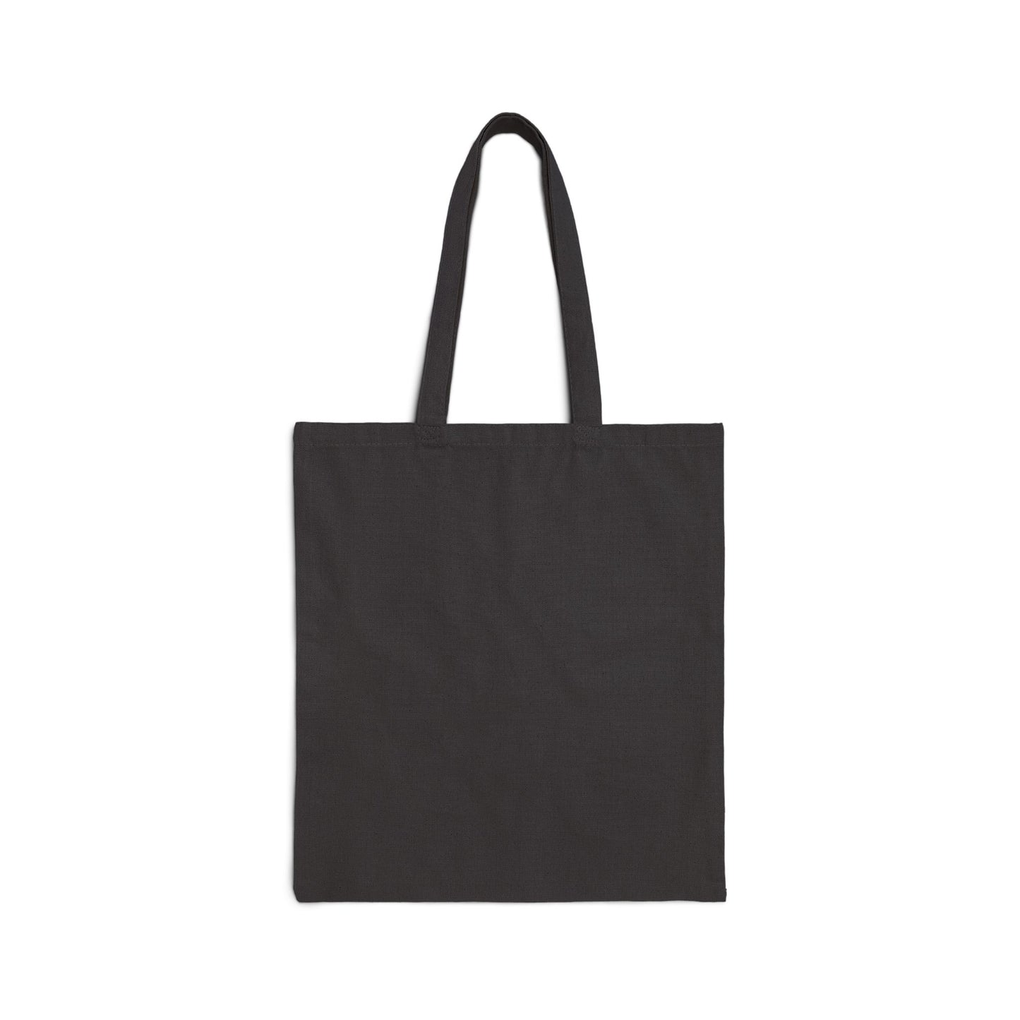 Halloween Trick or Treat Tote Bag — Cotton Canvas Candy Bag with Pumpkins & Ghosts