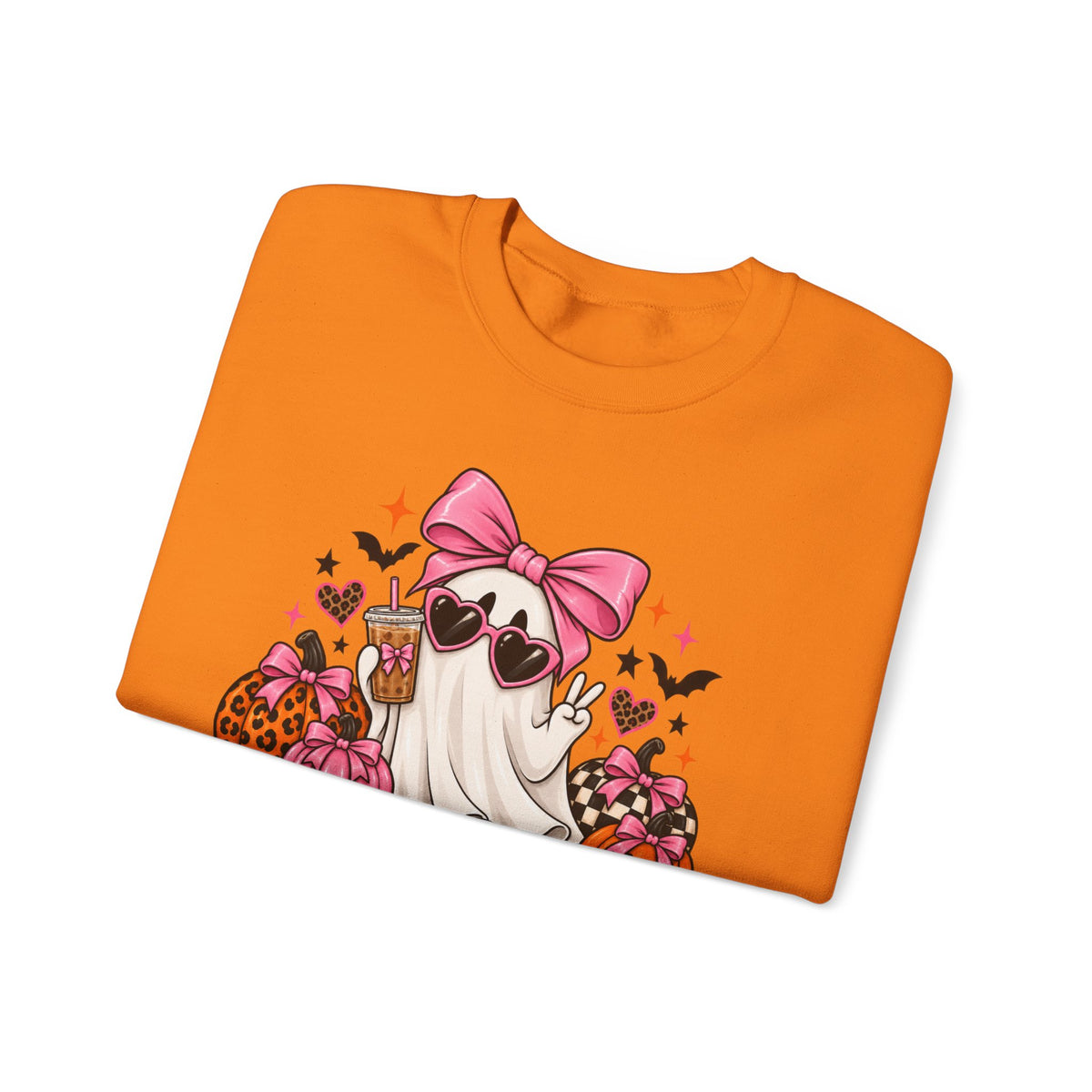 Spooky But Expensive Halloween Sweatshirt | Cute Ghost & Bow Crewneck | Girly Spooky Season Sweatshirt | Halloween Gift