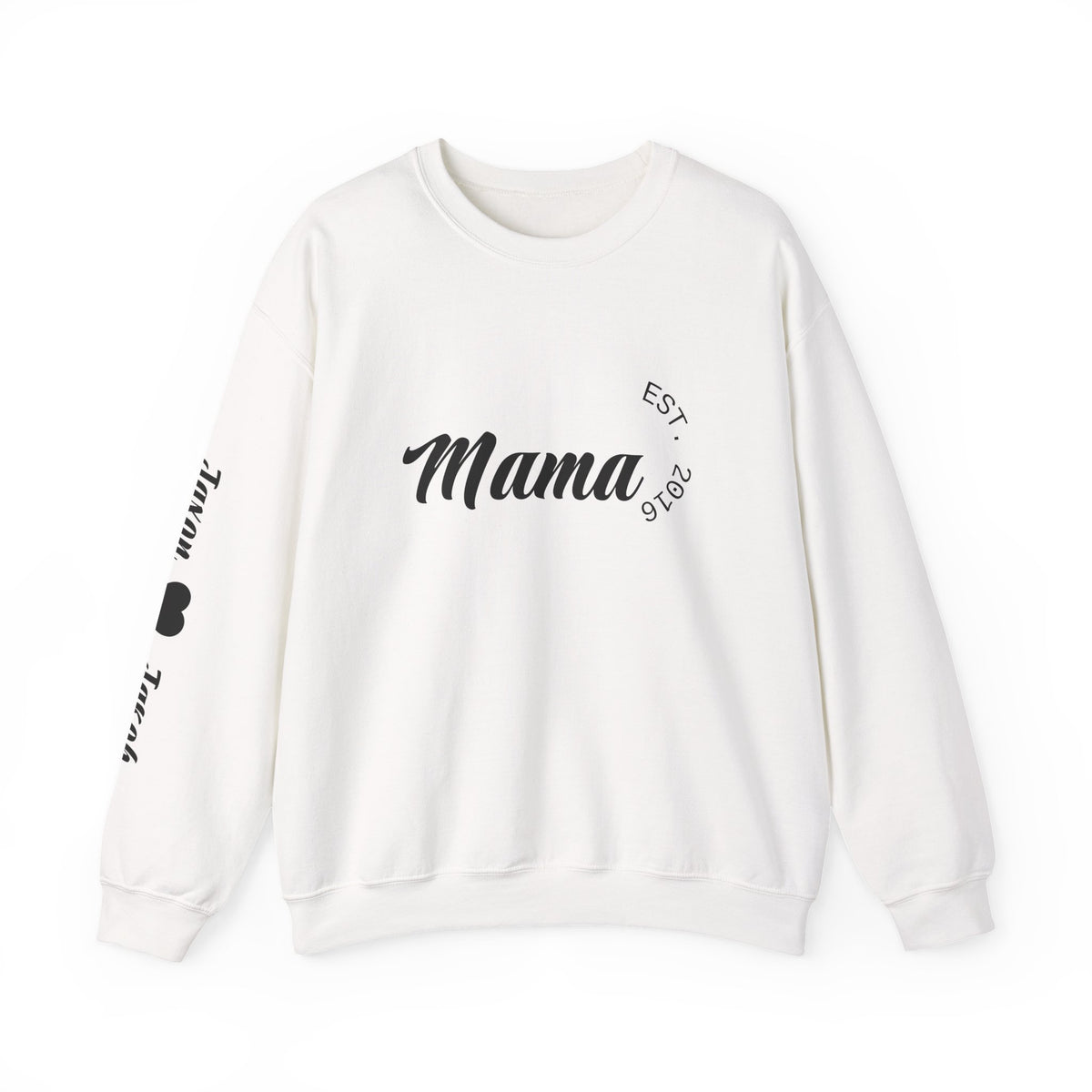Personalized Mama Sweatshirt | Custom Established Year + Kids' Names
