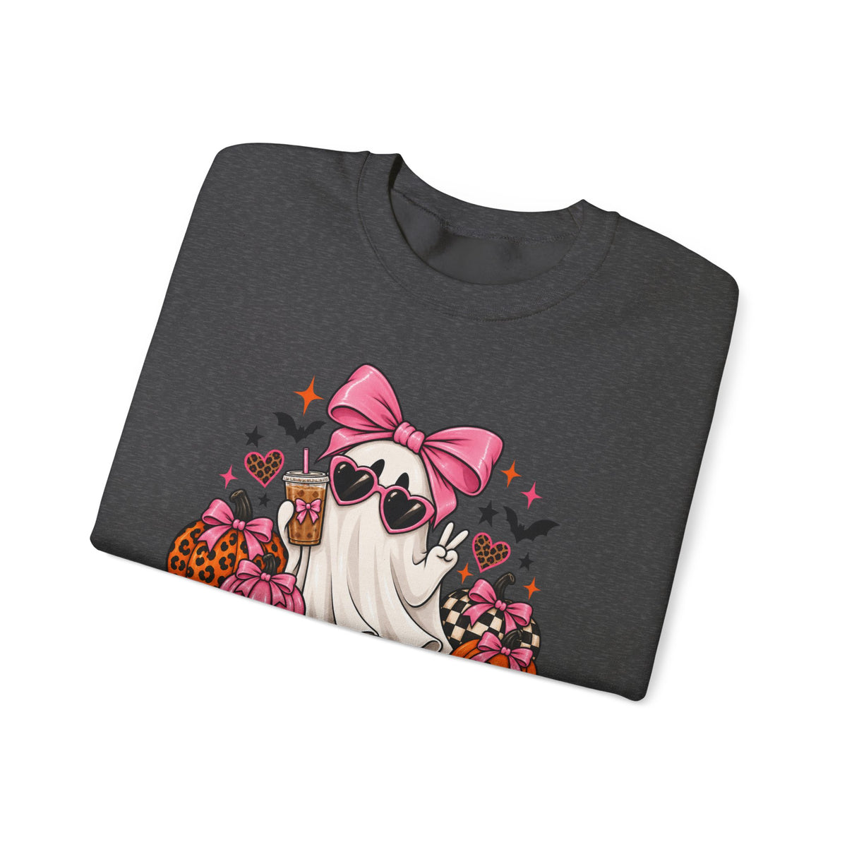 Spooky But Expensive Halloween Sweatshirt | Cute Ghost & Bow Crewneck | Girly Spooky Season Sweatshirt | Halloween Gift