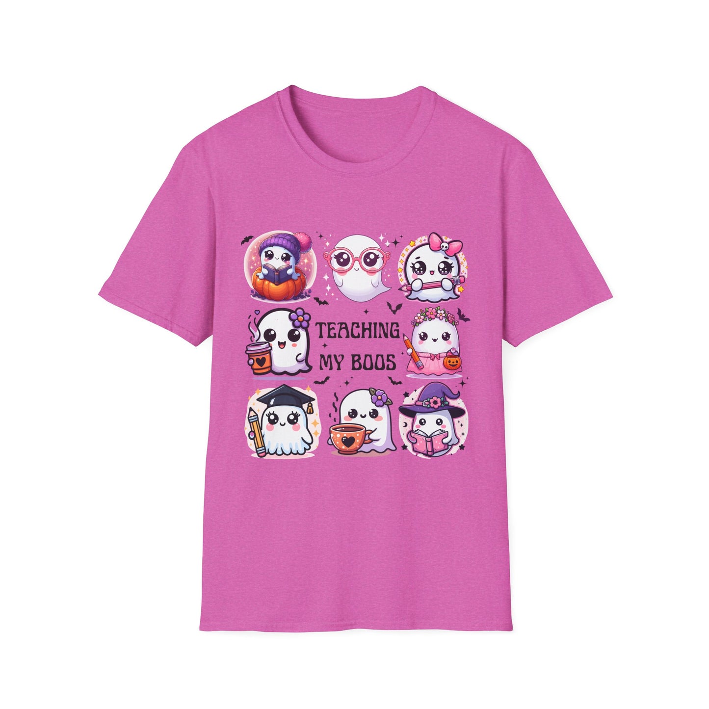 Cute Halloween Ghosts Teaching T-Shirt | Teacher Boo Classroom