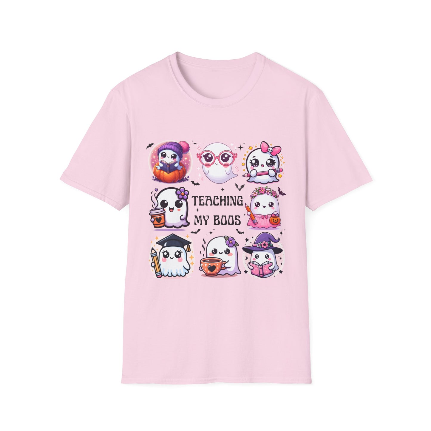 Cute Halloween Ghosts Teaching T-Shirt | Teacher Boo Classroom